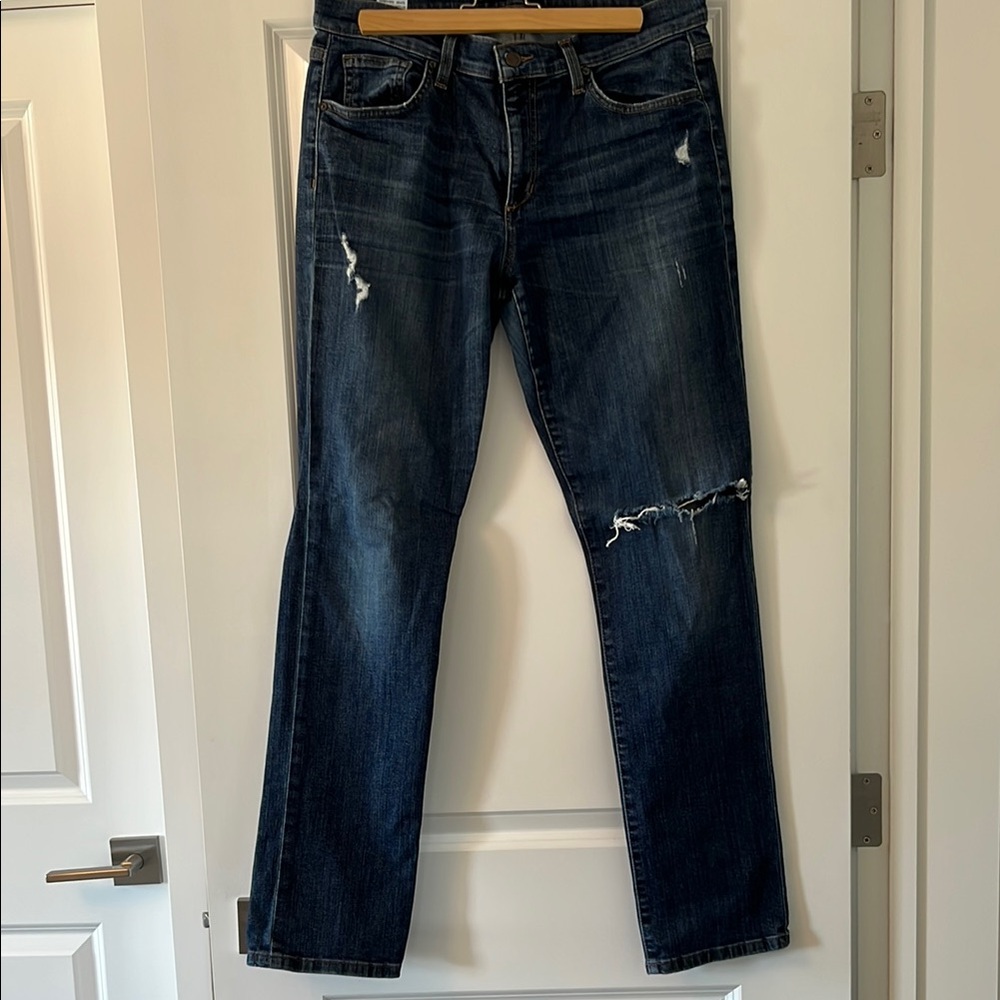 JOE’s Women's Distressed Blue Jeans